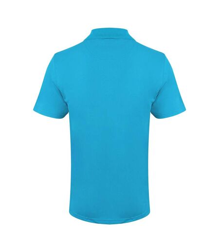 Henbury Mens Coolplus® Pique Polo Shirt (Turquoise)