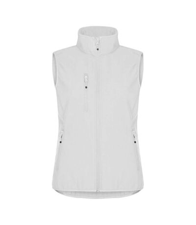 Veste sans manches classic femme blanc Clique