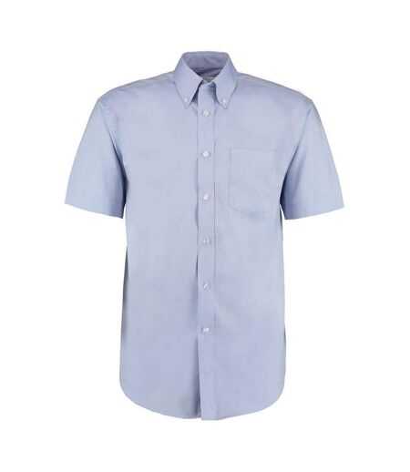 Chemise Manches Courtes Premium Homme Bleu Clair Kustom Kit