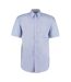 Chemise Manches Courtes Premium Homme Bleu Clair Kustom Kit-1