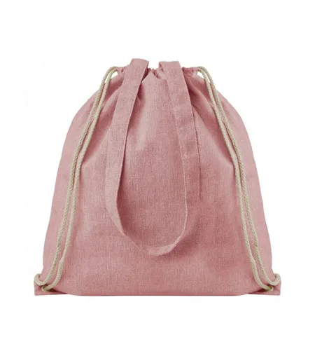 Atlanta Twin Handle Drawstring Bag One Size Heather Red SOLS