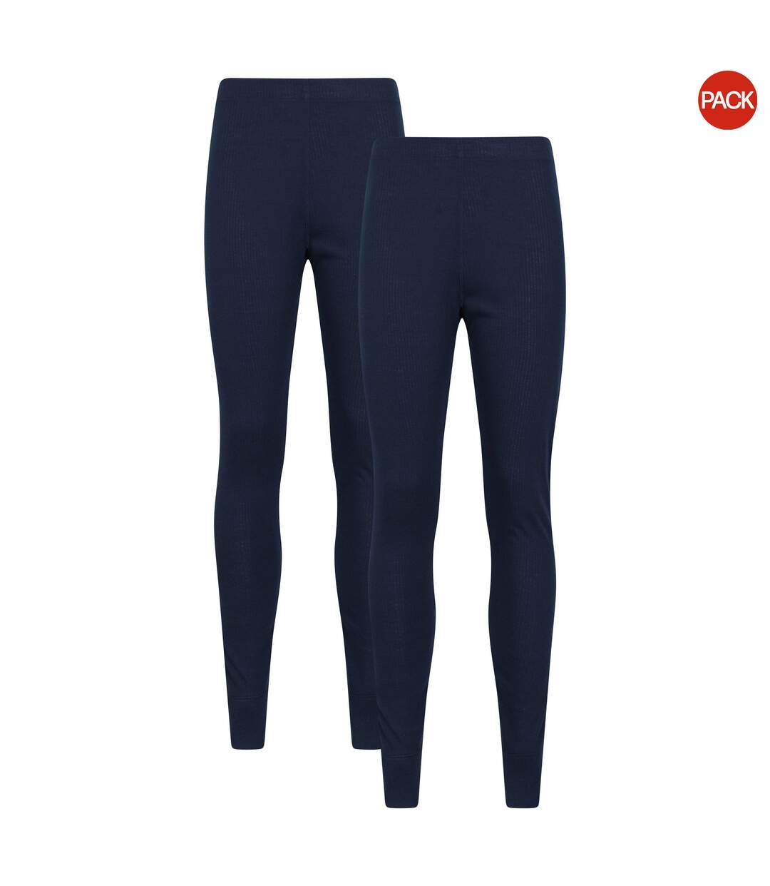 Pack of 2  Womens/ladies talus thermal base layer leggings  navy Mountain Warehouse-1