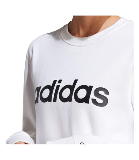 Sweat Essentials Femme Blanc Adidas