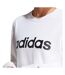 Sweat Essentials Femme Blanc Adidas-4