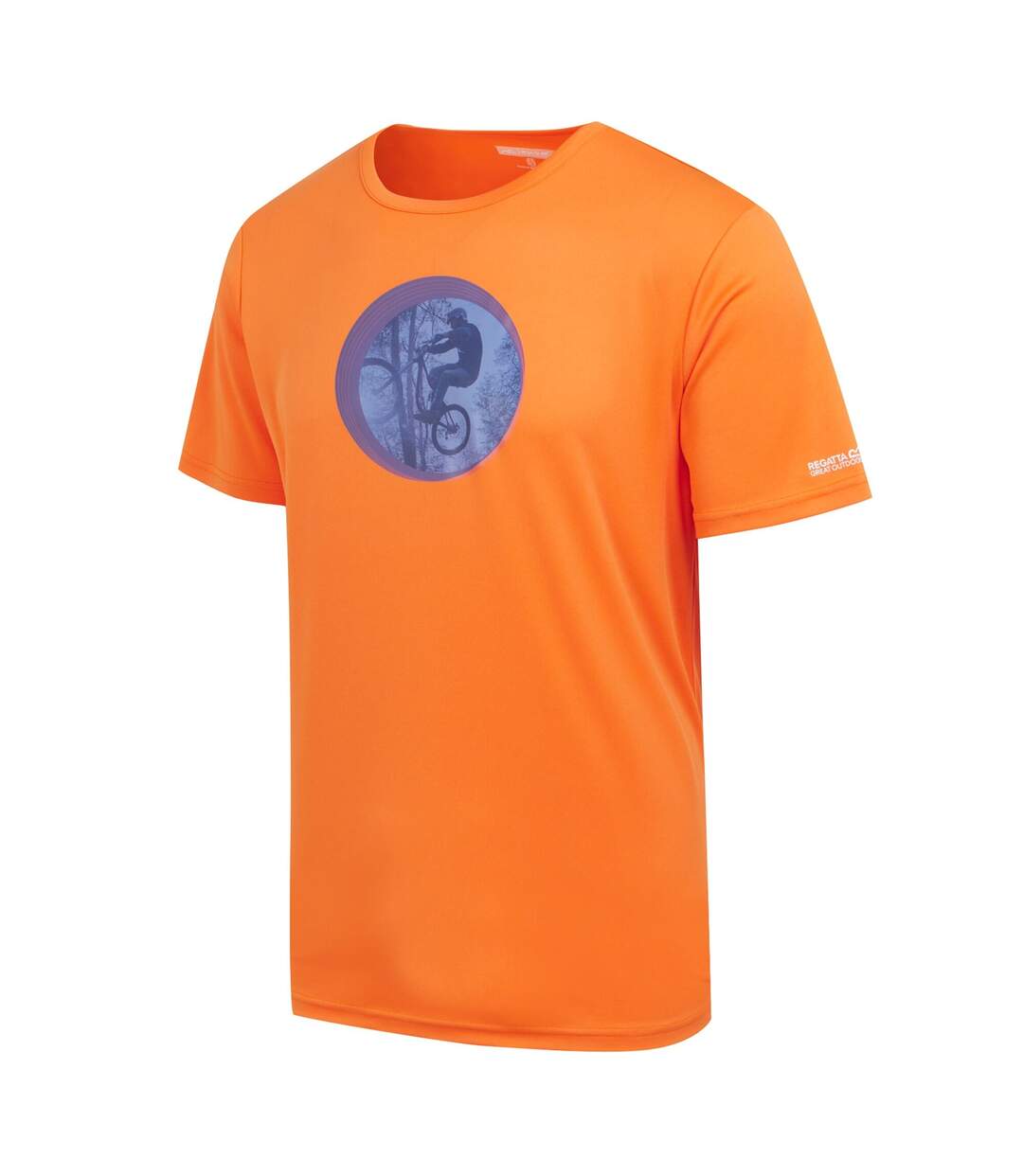 T-shirt fingal homme orange clair Regatta