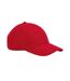Casquette Rouge Beechfield-2