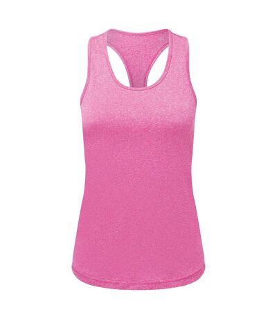 TriDri Womens/Ladies Melange Recycled Undershirt (Pink Melange)
