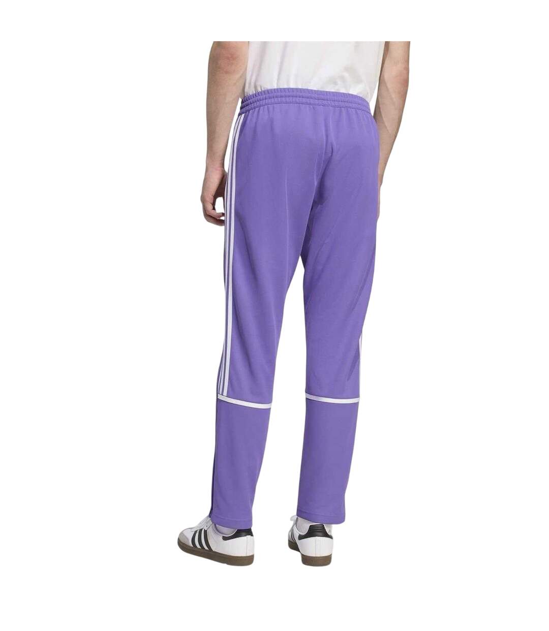 Pantalon De Survêtement Motif/style Real Madrid Cf Homme Violet Adidas-2