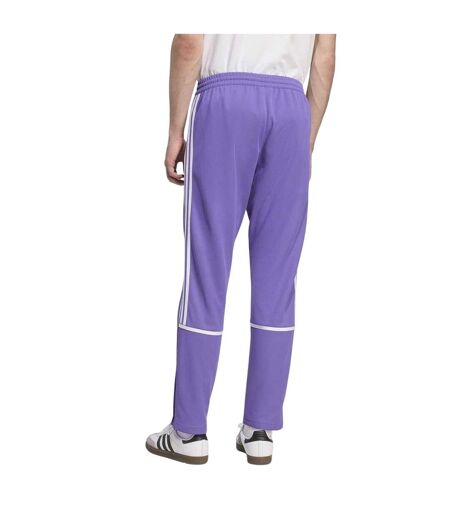 Pantalon De Survêtement Motif/style Real Madrid Cf Homme Violet Adidas