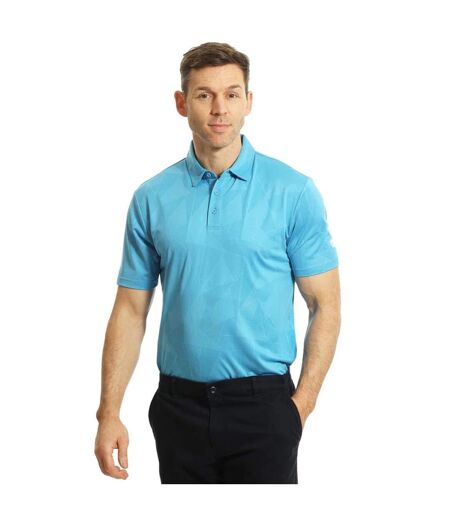 Polo homme turquoise vif Island Green