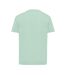 Unisex adult sierra recycled cotton lightweight t-shirt peach nectar Iqoniq-3