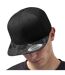 Casquette Ajustable Motif/style Camouflage Sur Visière Noir Flexfit-1