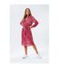 Hype - Robe chemisier - Femme (Rouge / blanc) - UTHY4051