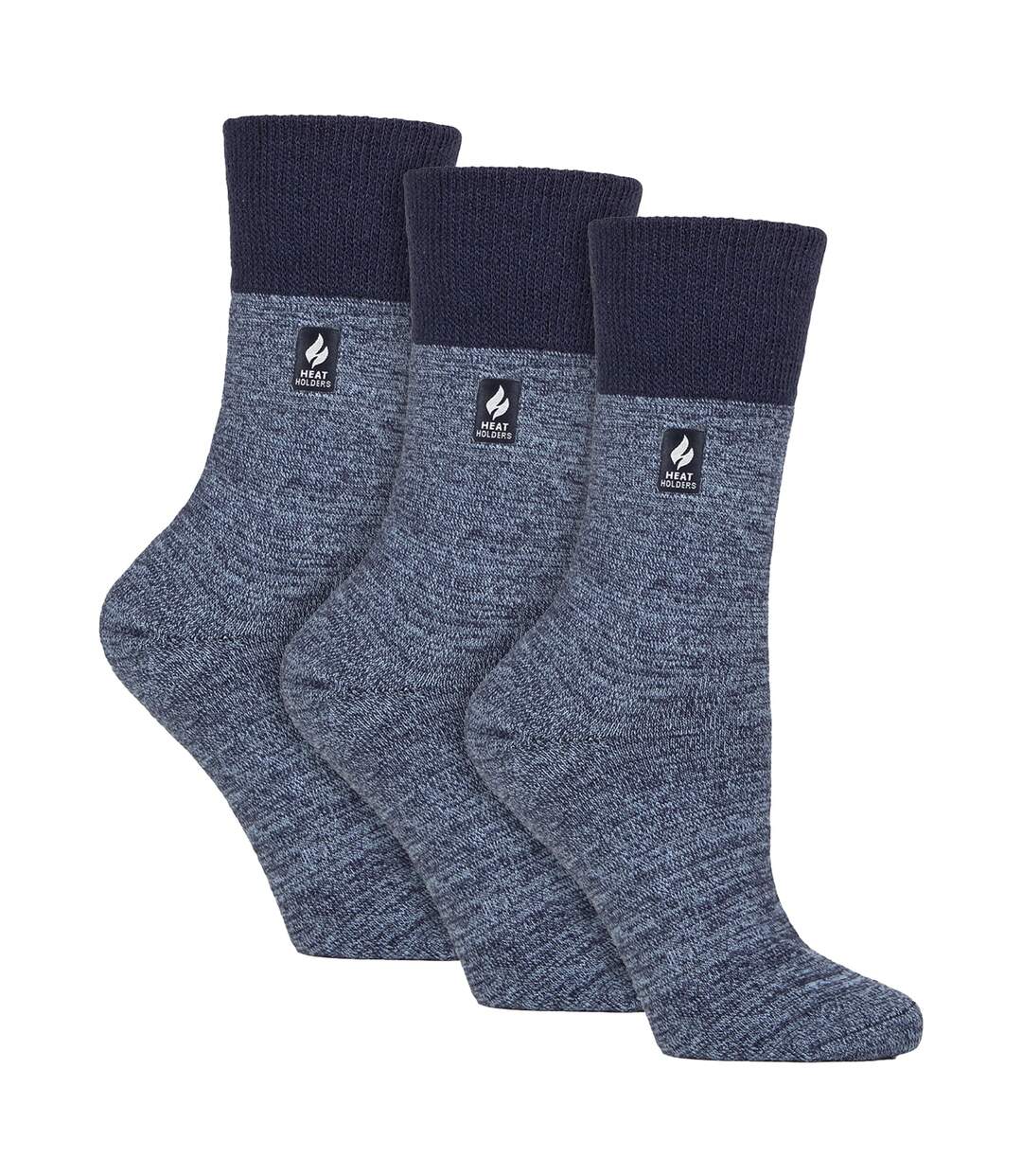 Gentle Grip- Lot De 3 Chaussettes Thermiques Femme Hiver Doublure Chaude-1
