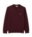 Sweat Homme Rouge Bordeaux Lacoste-2