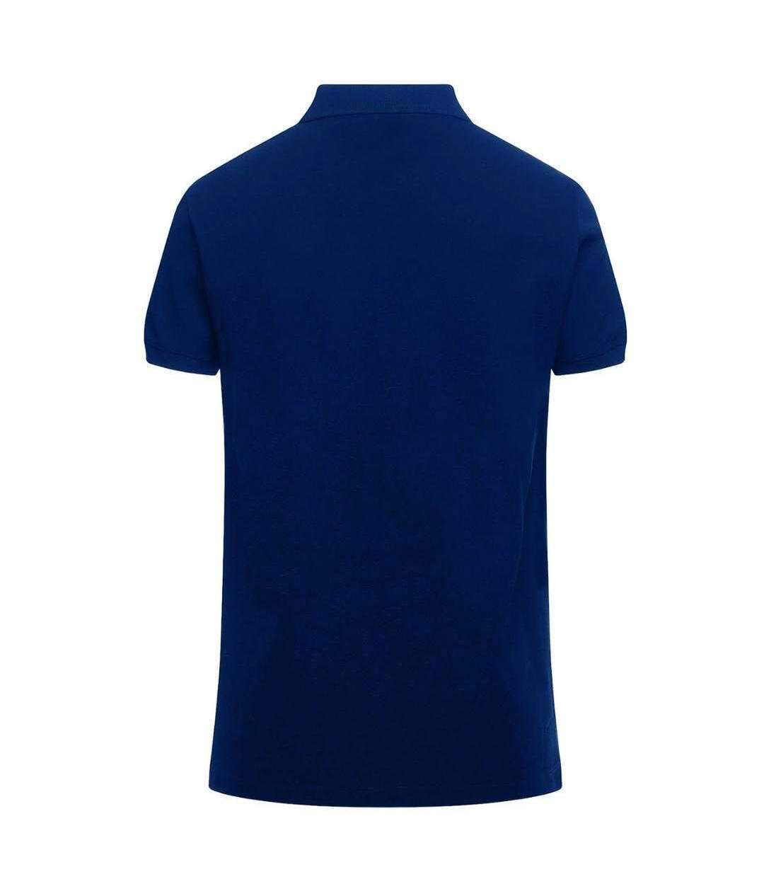 Polo Motif Petit Logo Adulte Bleu Marine Diesel-2