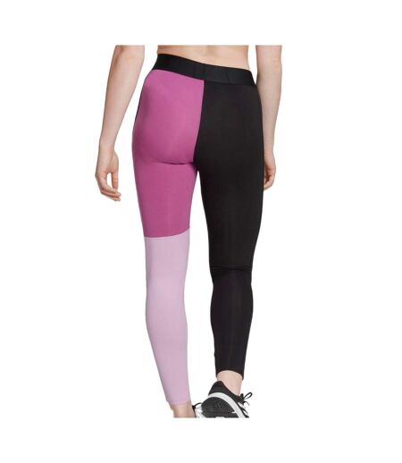 Legging Noir/Rose Femme Adidas 9477 - L