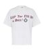 Mens Court Heavy Cotton Boxy T-shirt Off White Slazenger-2