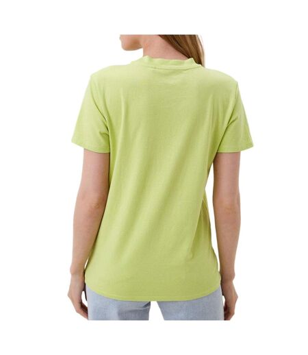 T-shirt vert/rouge femme guess w2bi69k8fq1 - l