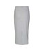 Jupe gris clair femme vero moda cora calf-2