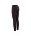 Legging Uni Et Doublé À Taille Élastiquée Fuzzy Femme Noir Trespass-2