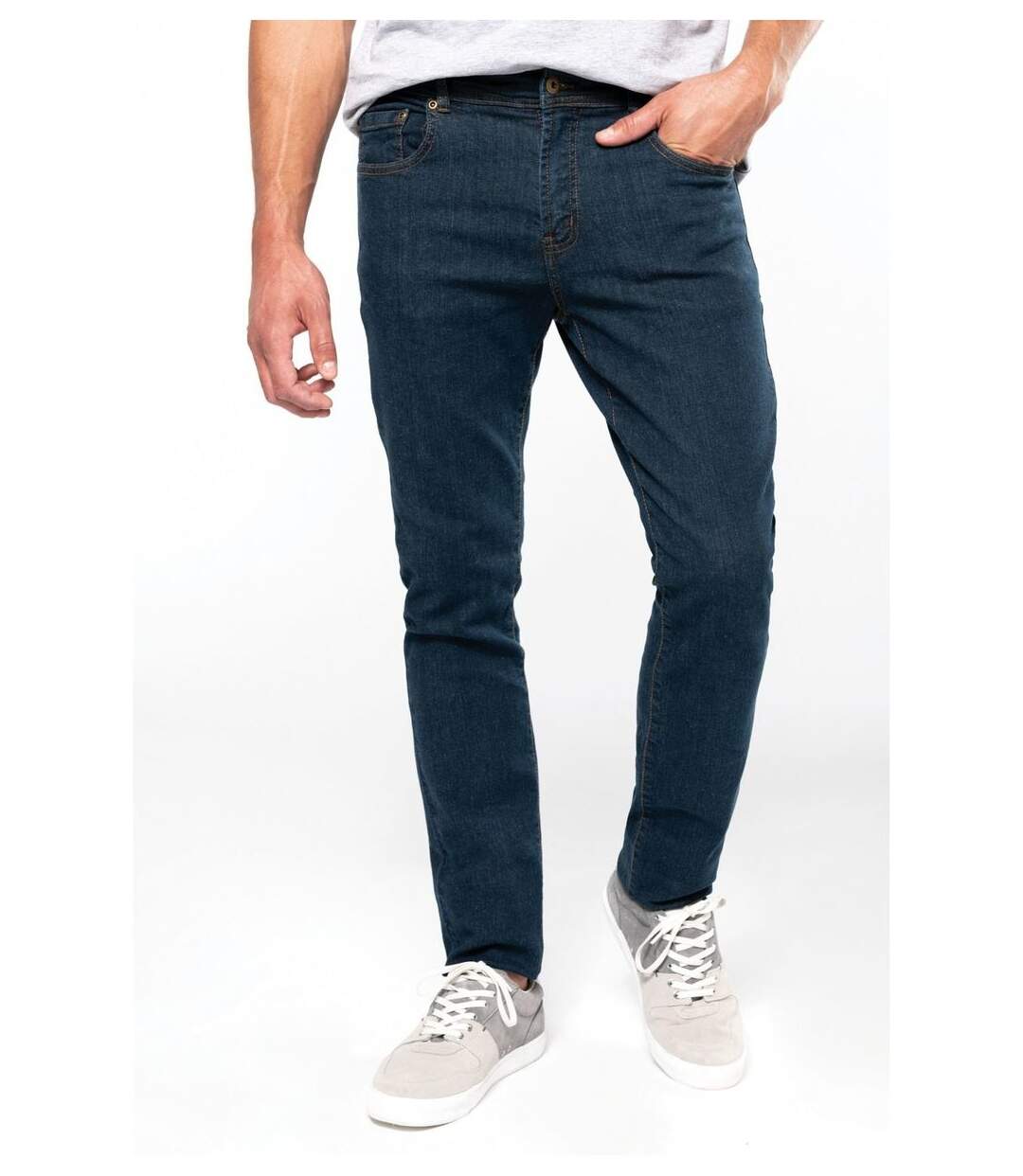 Lot 2 pantalons - jean pour homme - K742 - bleu