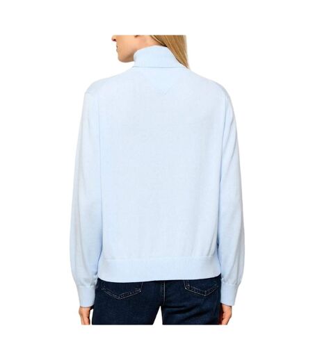 Pull bleu clair femme tommy hilfiger essential