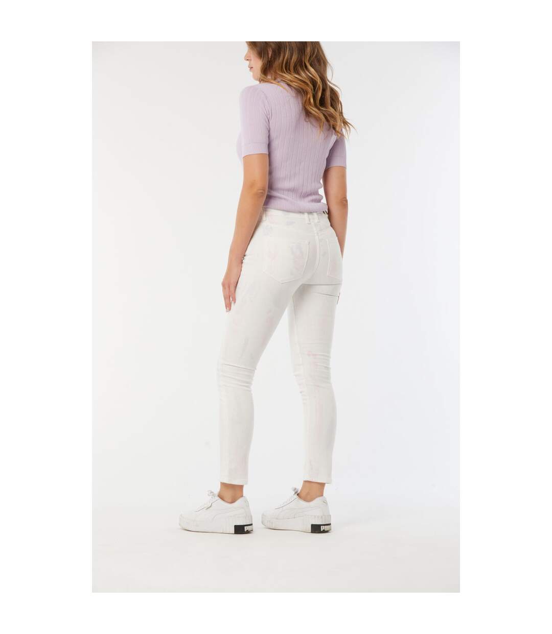 Pantalon coton slim LC135F