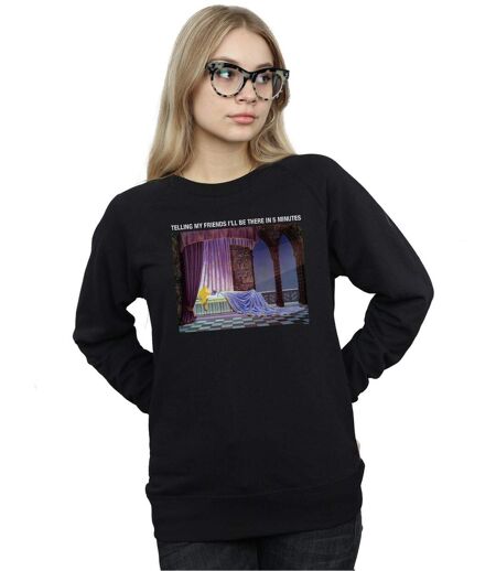 Disney - Sweat SLEEPING BEAUTY I'LL BE THERE IN - Femme (Noir) - UTBI12868