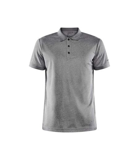 Craft Mens Core Unify Melange Polo Shirt (Dark Grey) - UTUB1005