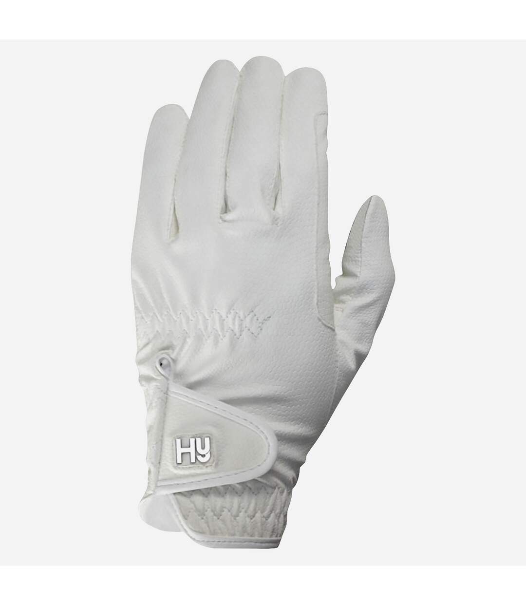 Hy5 Gants d'équitation unisexe Cottenham Elite (Blanc) - UTBZ3164