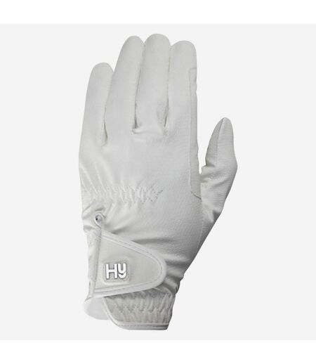 Hy5 Unisex Cottenham Elite Riding Gloves (White) - UTBZ3164