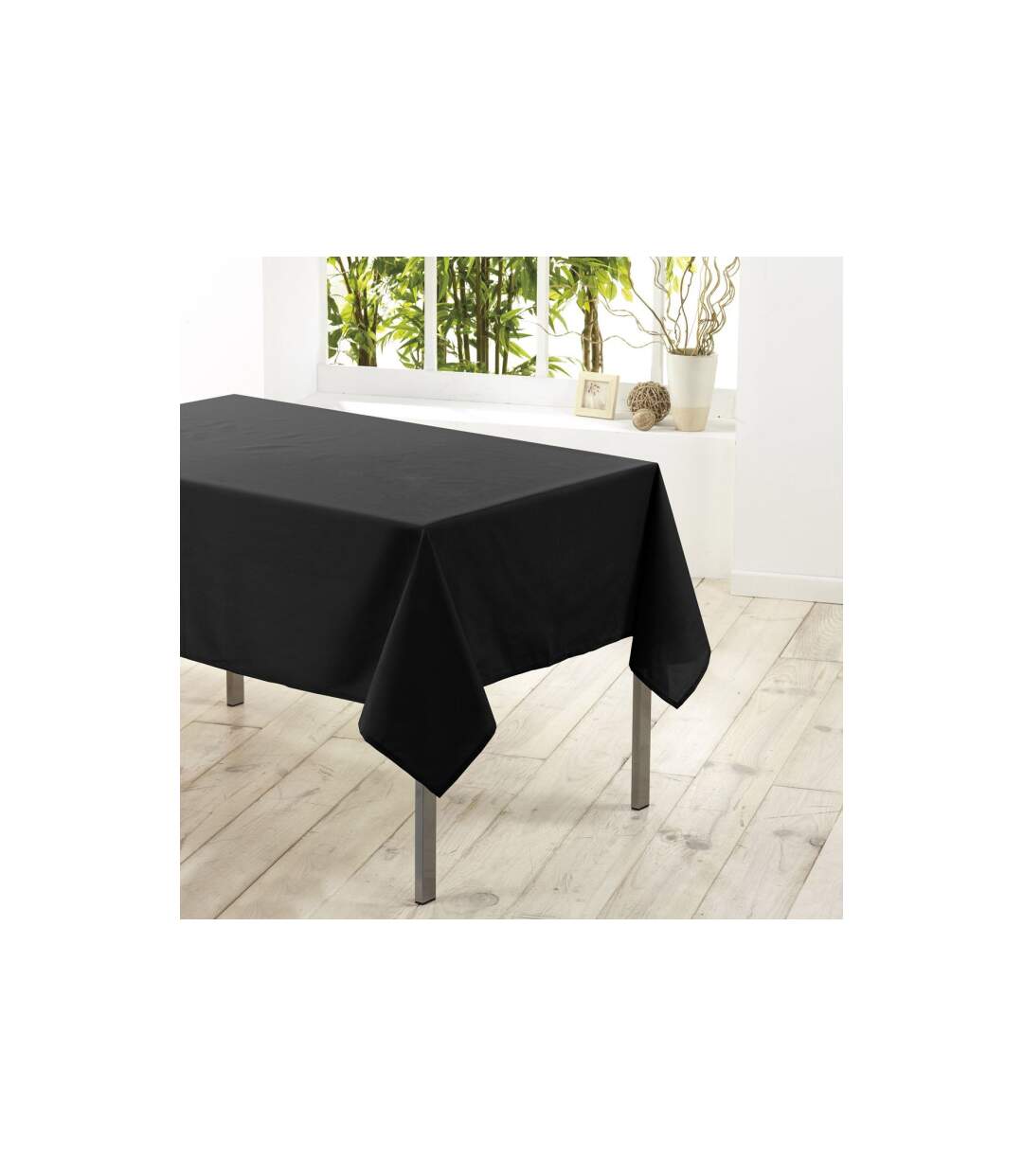 Nappe Antitache Essentiel 140x200cm Noir-1