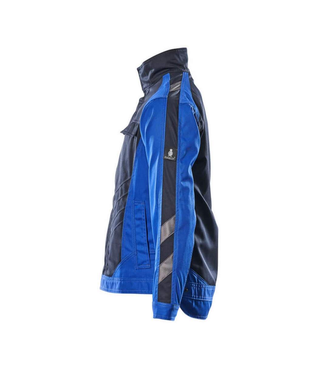 Mens Unique Jacket Dark Navy Royal Blue Mascot-3