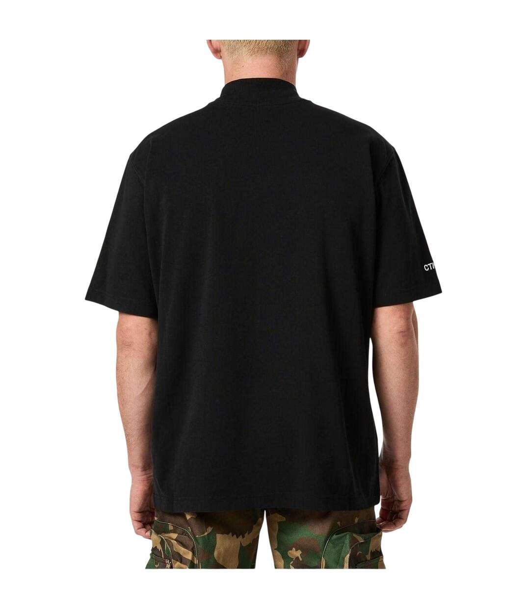 T-shirt Ctmnb Homme Noir Blanc Heron Preston-3