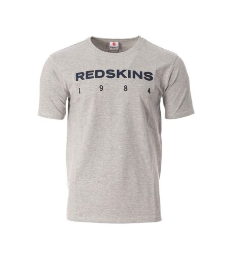 T-shirt Gris Homme Redskins Steelers
