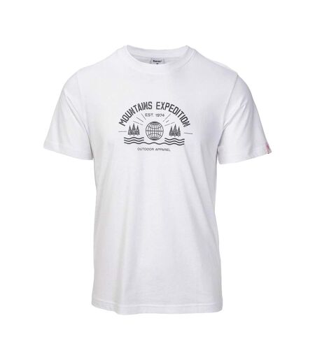 T-shirt Manches Courtes Miros Homme Blanc Hi-Tec