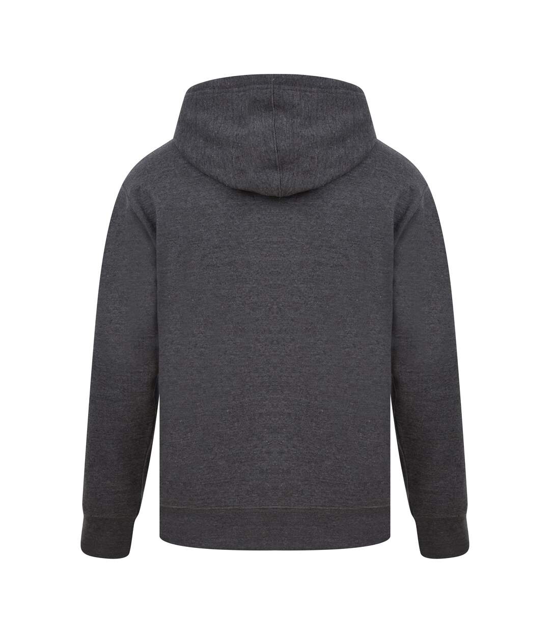 Sweat à capuche homme gris foncé chiné Casual Classics