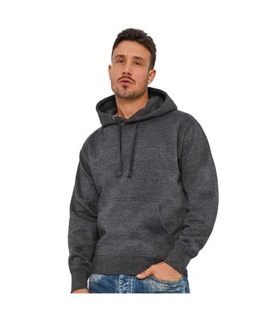 Sweat à capuche homme gris foncé chiné Casual Classics Casual Classics