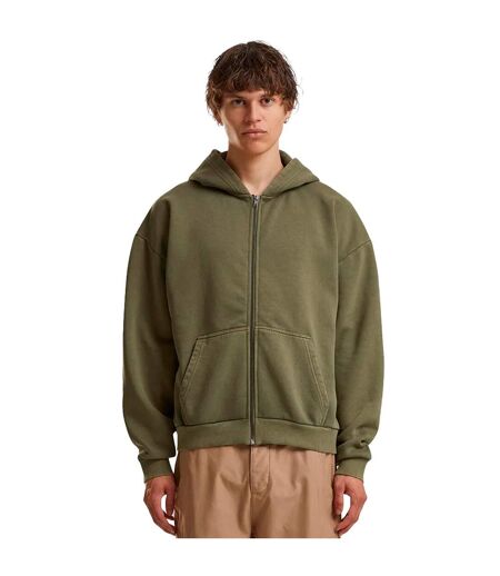 Veste À Capuche Homme Olive Build Your Brand