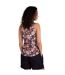 Womens/ladies sophie flowers tank top dark blue Animal-2