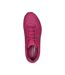 Baskets Uno Stand On Air Femme Rose Skechers-3