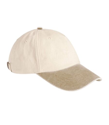Casquette De Baseball Adulte Naturel Sable Du Désert Rétro Beechfield