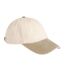 Casquette De Baseball Adulte Naturel Sable Du Désert Rétro Beechfield-1