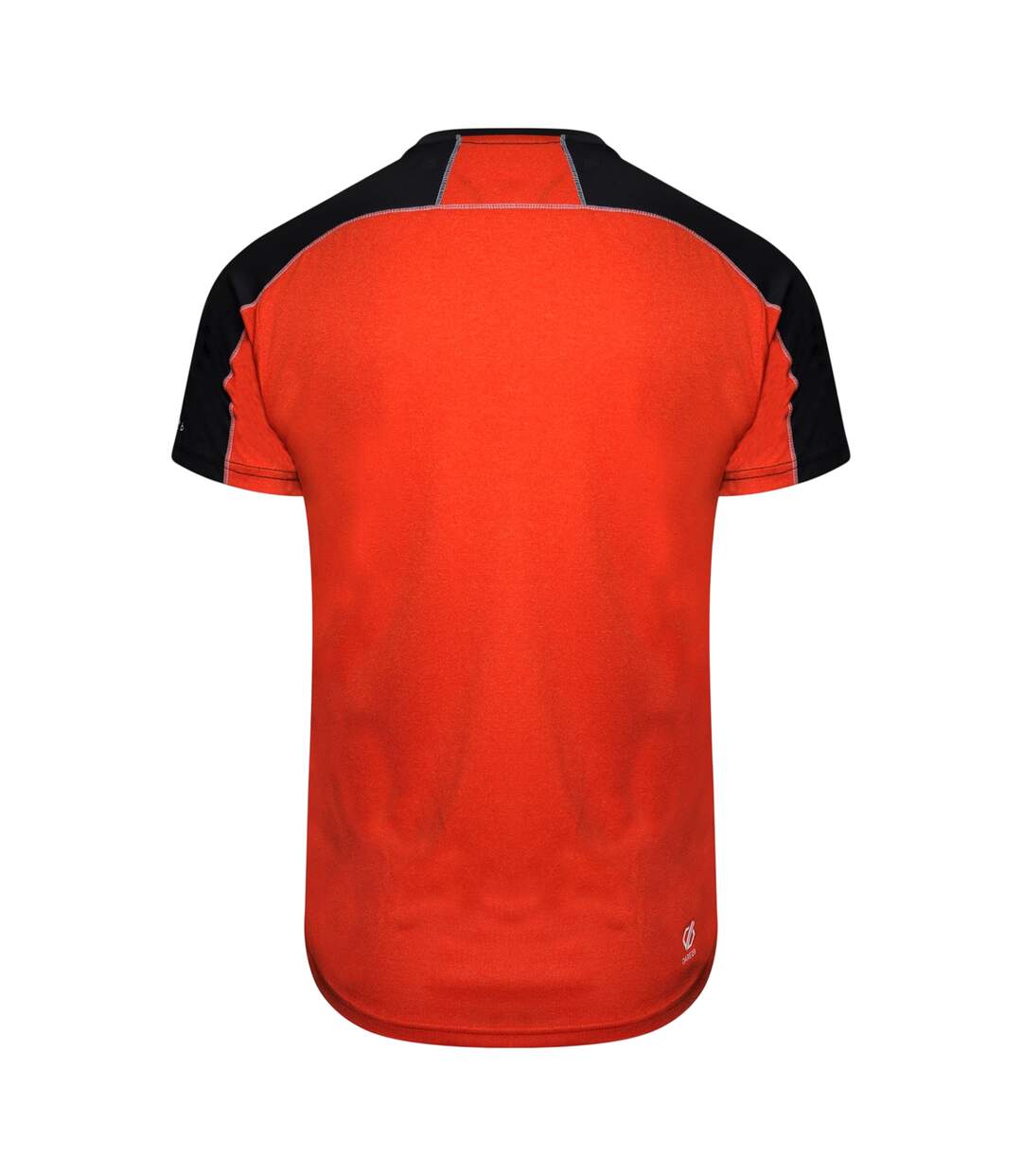 Mens Li Colour Block Half Zip T-shirt Trail Blaze Red Black Dare 2B-2