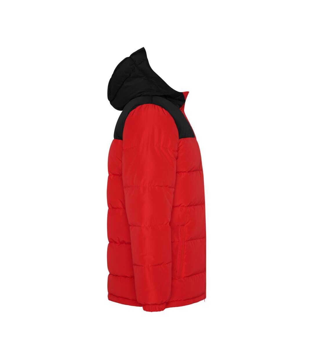 Veste isolée tallin adulte rouge / noir uni Roly-3