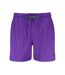 Mens Logo Swim Shorts Violet Puma-1