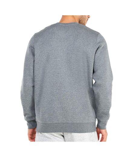 Sweat gris homme under armour essential fleece crew