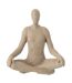 Statuette Yoga en Résine Shawn 31cm Beige-1