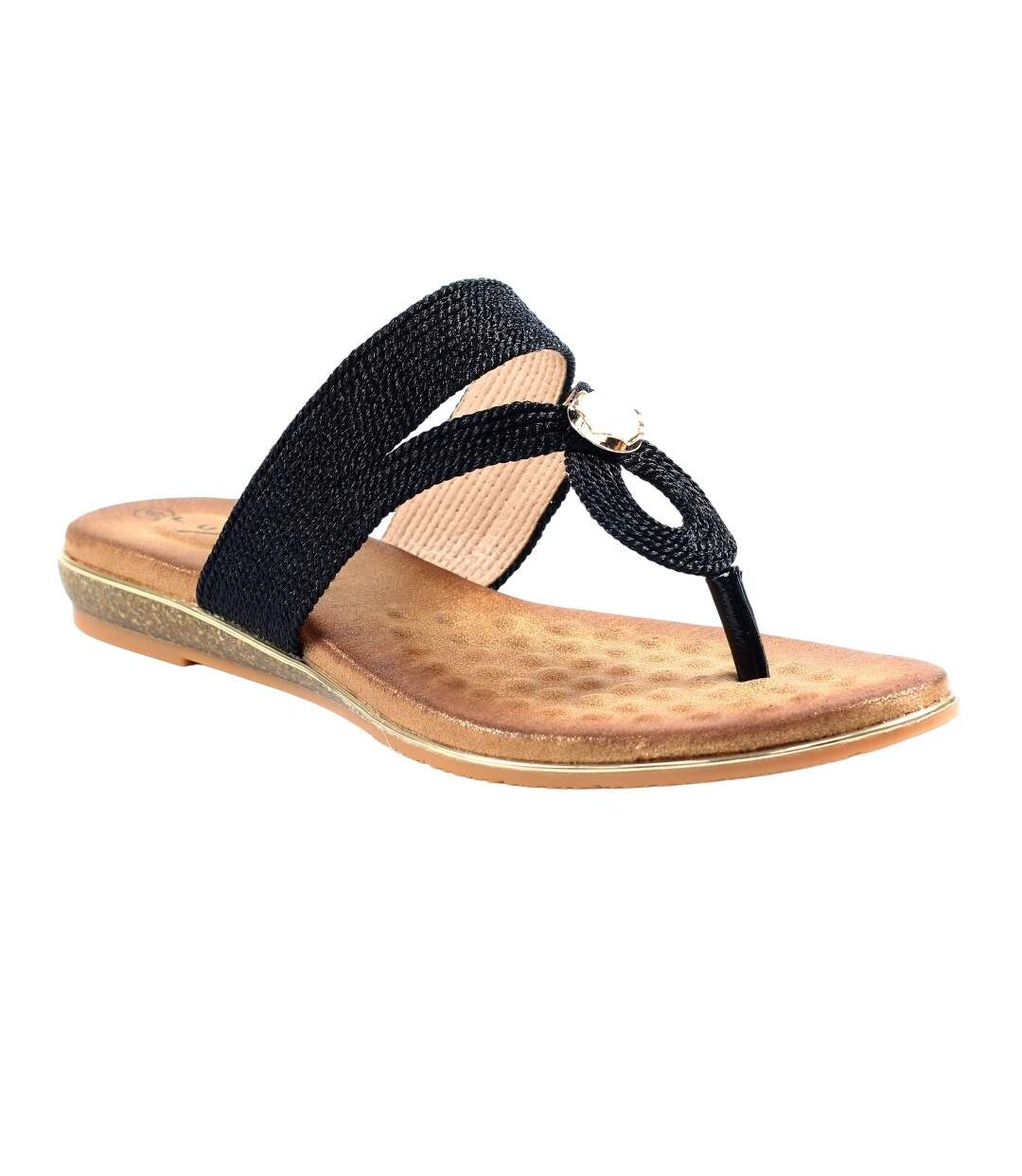 Sandales Ezra Femme Noir Lunar-4